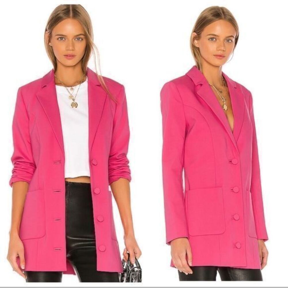 GRLFRND Suit Jacket in Bright Pink | Womens Small | Excellent condition 🤩